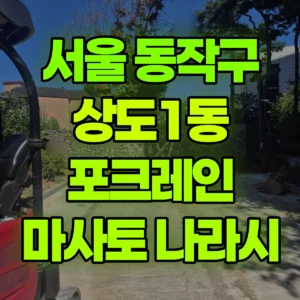 서울 동작구 미니017 포크레인(굴착기) 마사토 1누베 나라시 1시간 비용